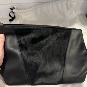 Vince Black Leather Bag